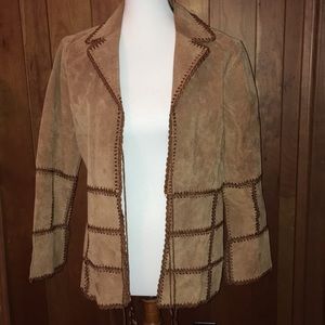 Outbrook suede jacket